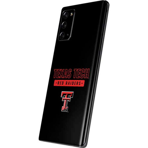 Texas Tech University TT Red Raiders Galaxy Note20 5G Skin