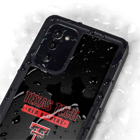 Texas Tech University TT Red Raiders Galaxy Note20 5G Waterproof Case