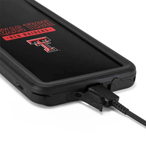 Texas Tech University TT Red Raiders Galaxy S20 Plus Waterproof Case