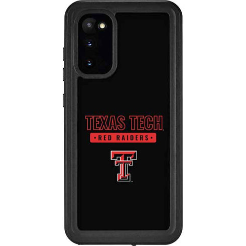 Texas Tech University TT Red Raiders Galaxy S20 Waterproof Case