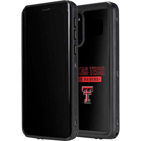 Texas Tech University TT Red Raiders Galaxy S20 Waterproof Case