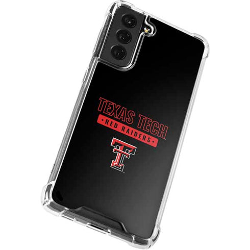 Texas Tech University TT Red Raiders Galaxy S22 Clear Case