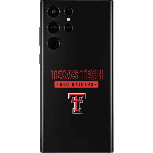Texas Tech University TT Red Raiders Galaxy S22 Ultra Skin