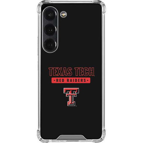 Texas Tech University TT Red Raiders Galaxy S23 Clear Case
