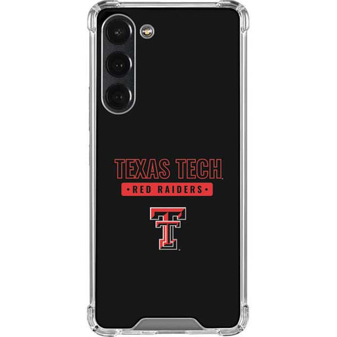 Texas Tech University TT Red Raiders Galaxy S23 Plus Clear Case
