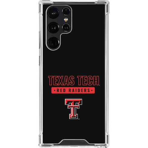 Texas Tech University TT Red Raiders Galaxy S23 Ultra Clear Case