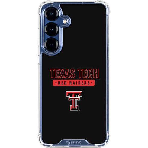 Texas Tech University TT Red Raiders Galaxy S25 Clear Case