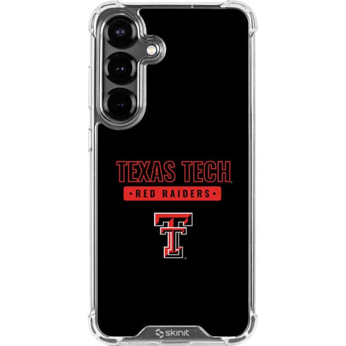 Texas Tech University TT Red Raiders Galaxy S26 Clear Case