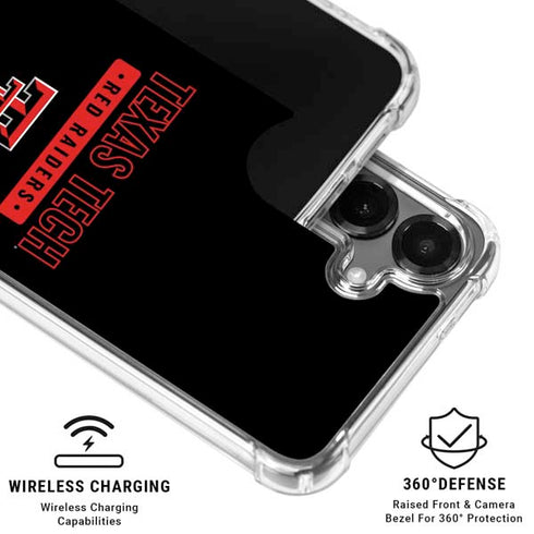 Texas Tech University TT Red Raiders Galaxy S26 Clear Case