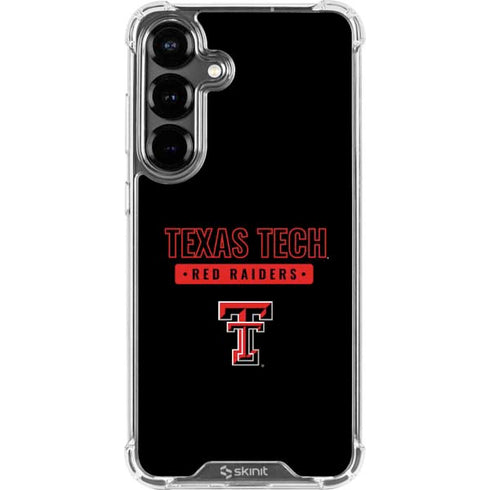 Texas Tech University TT Red Raiders Galaxy S26 Plus Clear Case