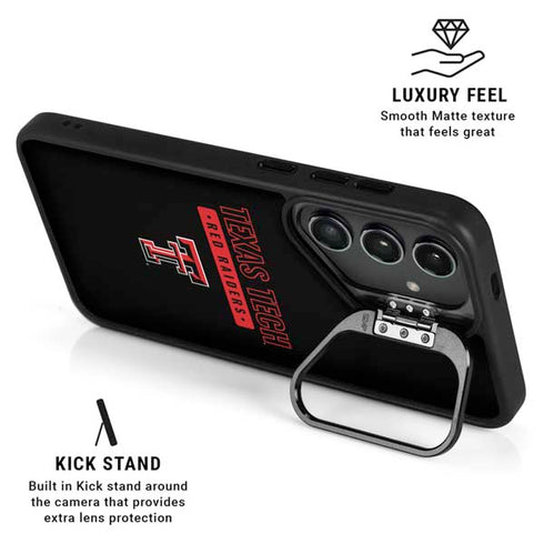Texas Tech University TT Red Raiders Galaxy S26 Plus Kickstand Case
