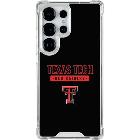 Texas Tech University TT Red Raiders Galaxy S26 Ultra Clear Case