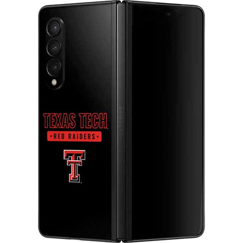 Texas Tech University TT Red Raiders Galaxy Z Fold3 5G Skin