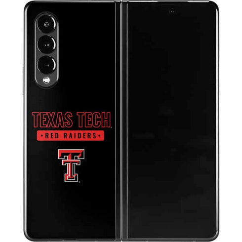 Texas Tech University TT Red Raiders Galaxy Z Fold3 5G Skin