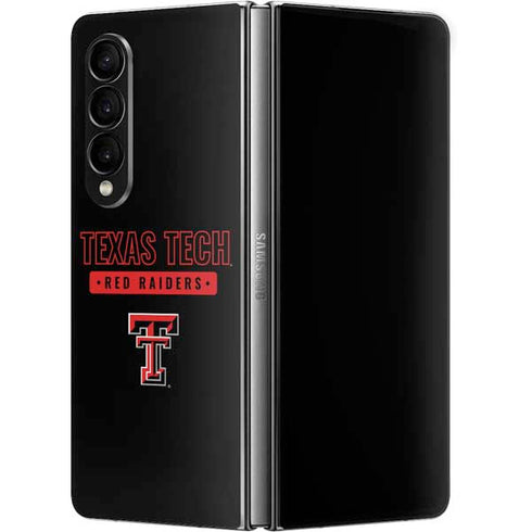 Texas Tech University TT Red Raiders Galaxy Z Fold4 5G Skin