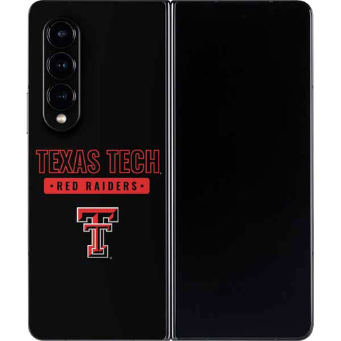 Texas Tech University TT Red Raiders Galaxy Z Fold4 5G Skin