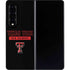 Texas Tech University TT Red Raiders Galaxy Z Fold4 5G Skin