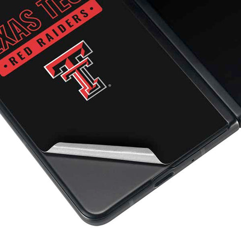 Texas Tech University TT Red Raiders Galaxy Z Fold4 5G Skin