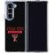Texas Tech University TT Red Raiders Galaxy Z Fold5 5G Clear Case