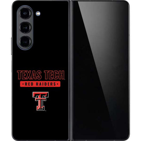 Texas Tech University TT Red Raiders Galaxy Z Fold5 5G Skin