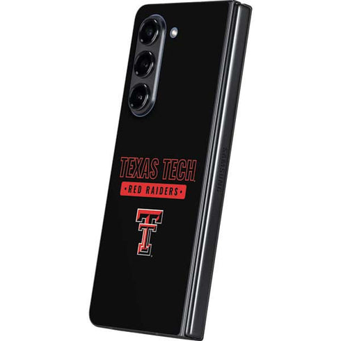 Texas Tech University TT Red Raiders Galaxy Z Fold5 5G Skin