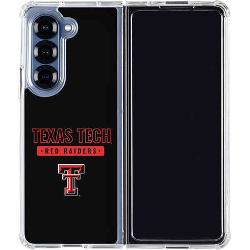 Texas Tech University TT Red Raiders Galaxy Z Fold6 Clear Case