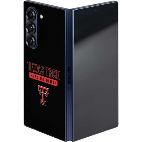 Texas Tech University TT Red Raiders Galaxy Z Fold6 Skin