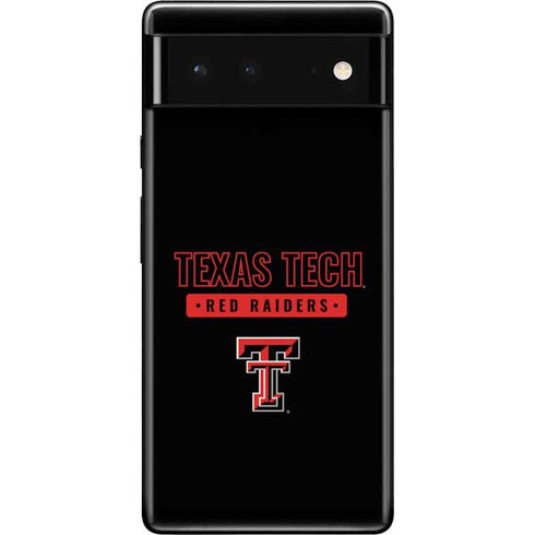 Texas Tech University TT Red Raiders Google Pixel 6 Skin