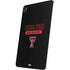 Texas Tech University TT Red Raiders iPad Pro 13in M4 (2024) Skin