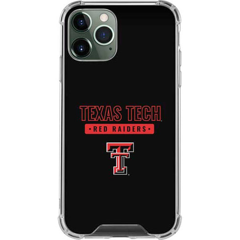 Texas Tech University TT Red Raiders iPhone 12 Pro Clear Case
