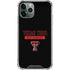 Texas Tech University TT Red Raiders iPhone 12 Pro Clear Case