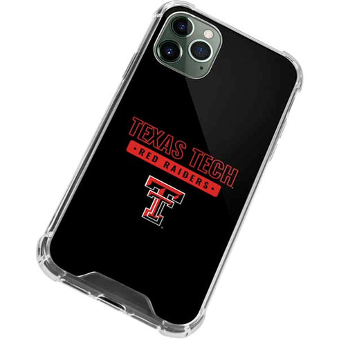 Texas Tech University TT Red Raiders iPhone 12 Pro Clear Case
