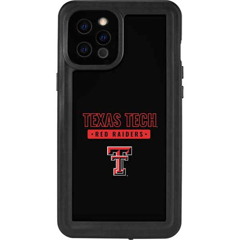Texas Tech University TT Red Raiders iPhone 12 Pro Max Waterproof Case