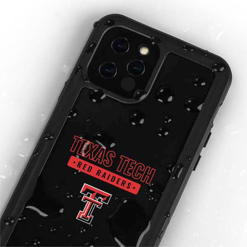 Texas Tech University TT Red Raiders iPhone 12 Pro Waterproof Case