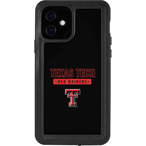 Texas Tech University TT Red Raiders iPhone 12 Waterproof Case