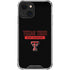Texas Tech University TT Red Raiders iPhone 13 Mini Clear Case