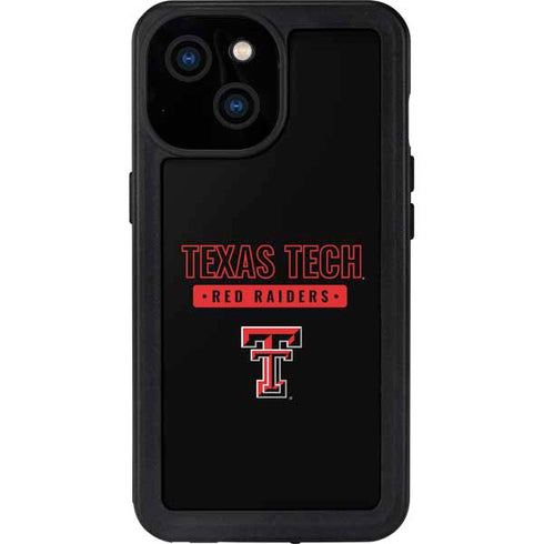Texas Tech University TT Red Raiders iPhone 13 Mini Waterproof Case