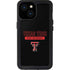 Texas Tech University TT Red Raiders iPhone 13 Mini Waterproof Case