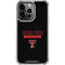 Texas Tech University TT Red Raiders iPhone 13 Pro Clear Case
