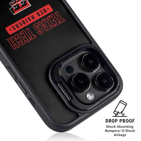 Texas Tech University TT Red Raiders iPhone 14 Pro Max Kickstand Case