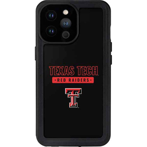 Texas Tech University TT Red Raiders iPhone 14 Pro Max Waterproof Case