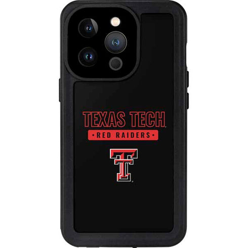 Texas Tech University TT Red Raiders iPhone 14 Pro Waterproof Case