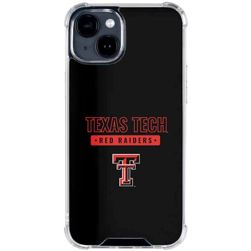 Texas Tech University TT Red Raiders iPhone 15 Clear Case