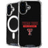 Texas Tech University TT Red Raiders iPhone 16 MagSafe Case