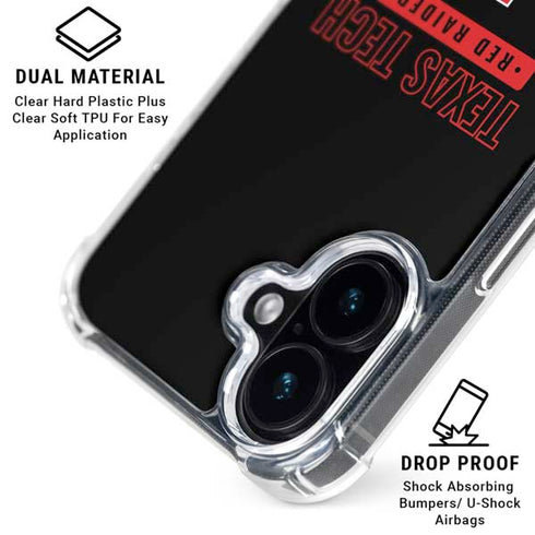 Texas Tech University TT Red Raiders iPhone 16 MagSafe Case
