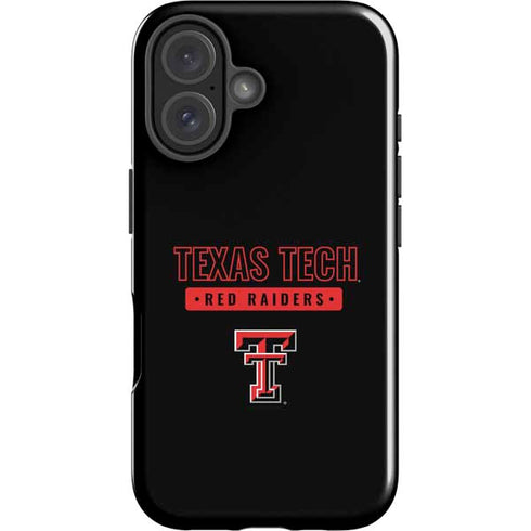 Texas Tech University TT Red Raiders iPhone 16 Plus Impact Case