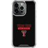 Texas Tech University TT Red Raiders iPhone 16 Pro Clear Case
