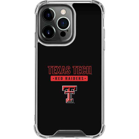Texas Tech University TT Red Raiders iPhone 16 Pro Max Clear Case