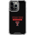 Texas Tech University TT Red Raiders iPhone 16 Pro Max Clear Case
