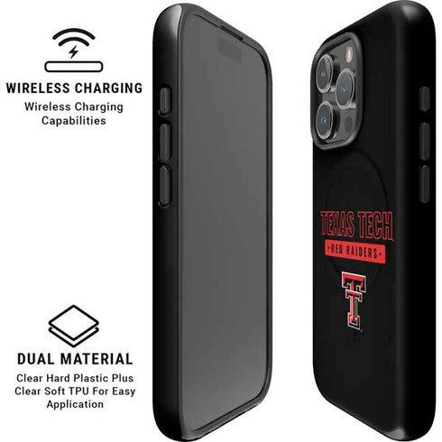 Texas Tech University TT Red Raiders iPhone 16 Pro Max Magsafe Impact Case
